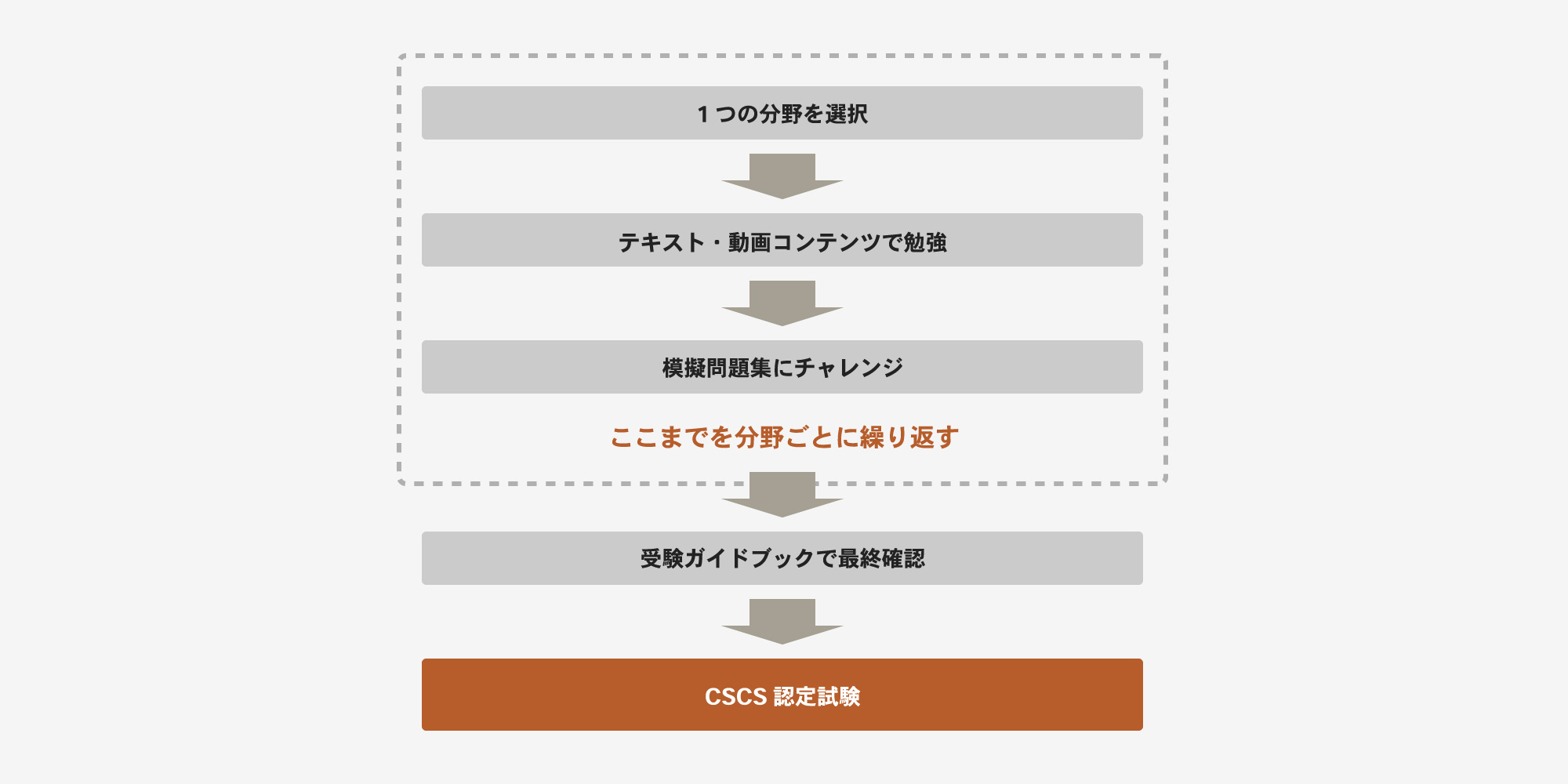 基本的な受験準備の進め方